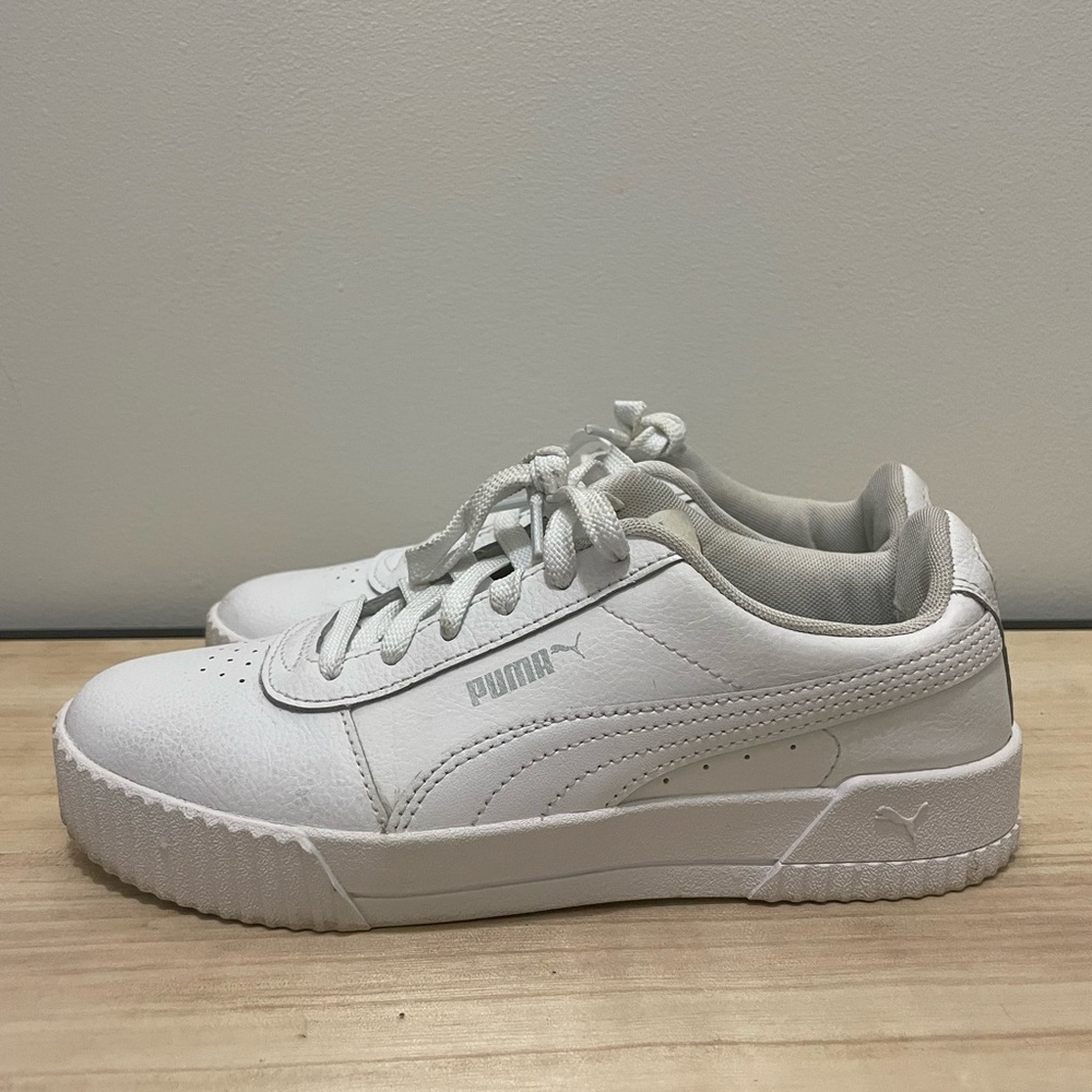 Puma White Sneakers - Picture 3 of 5